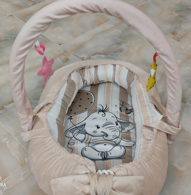 تشک لبه دار مخمل چاپی